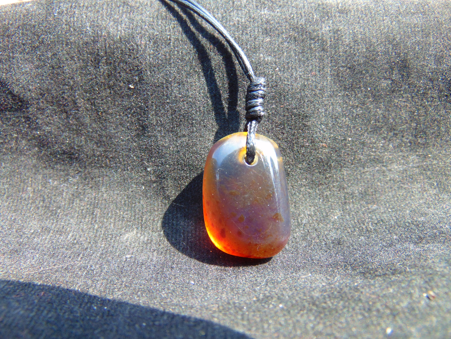 3 gram Pendant Indonesian Blue Amber for Healing 26y 177