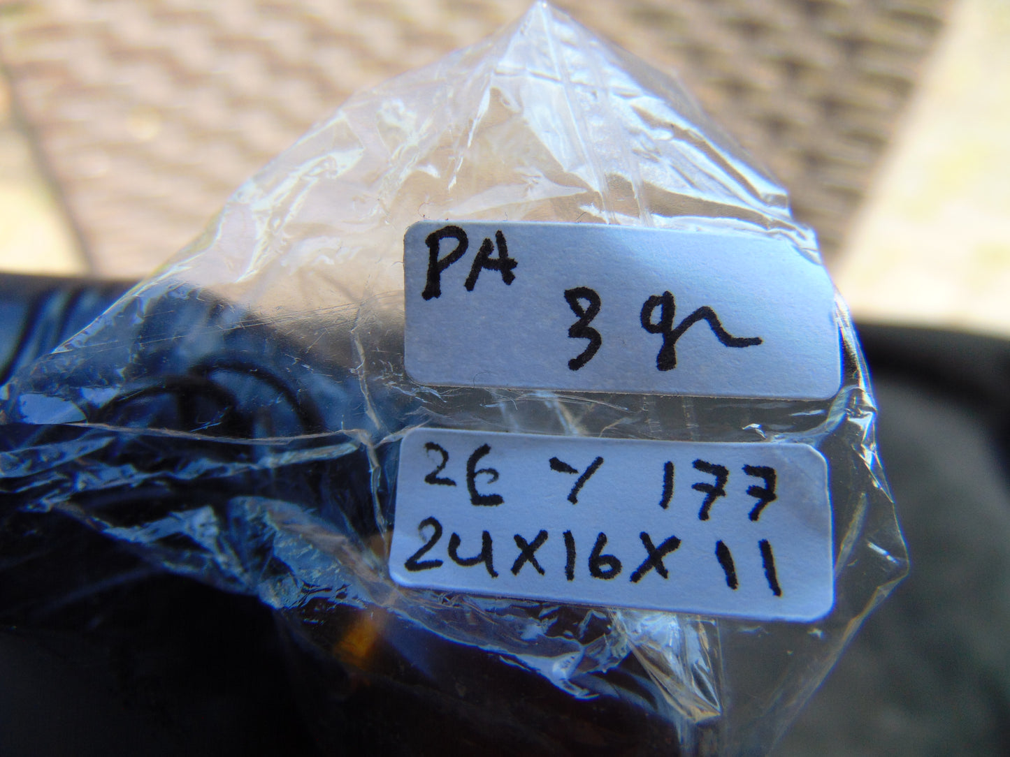 3 gram Pendant Indonesian Blue Amber for Healing 26y 177