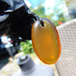 3 gr Pendant Indonesian blue Amber for Healing A577