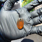 3 gr Pendant Indonesian blue Amber for Healing A577
