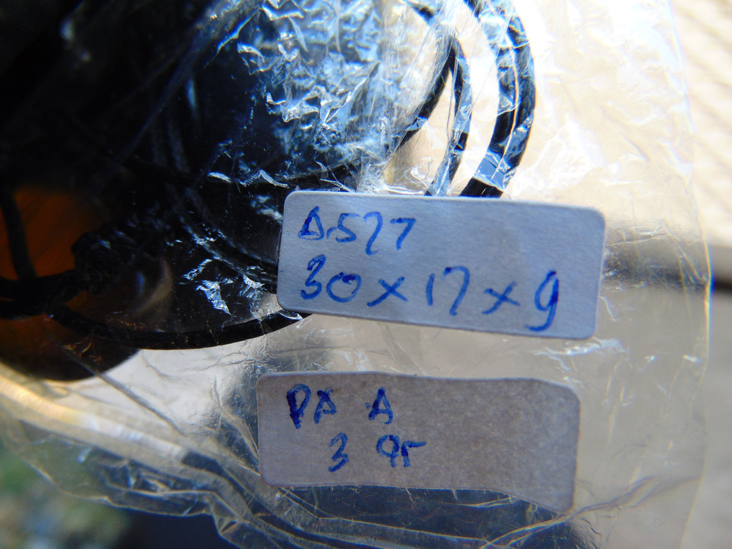 3 gr Pendant Indonesian blue Amber for Healing A577