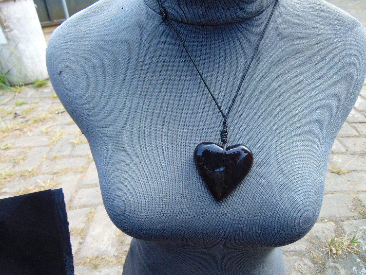 21 gram Heart Pendant Indonesian Amber for Healing 26y258