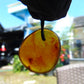 3 gr Pendant Indonesian orange Amber for Healing Y161