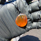 3 gr Pendant Indonesian orange Amber for Healing Y161
