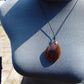 13 gram Pendant Indonesian Orange Amber for Healing 25n277
