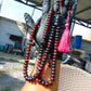 75 gram 99+9 Tasbih Rosary Islam Necklace for Yoga Meditation Indonesian Cherry Red Amber for Healing FR32