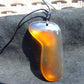 8 gram Pendant Indonesian Blue Amber for Healing PB52