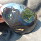 376 gr Blue polished 147x104x50 mm Indonesian Amber for Healing AJ1020