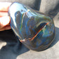 376 gr Blue polished 147x104x50 mm Indonesian Amber for Healing AJ1020