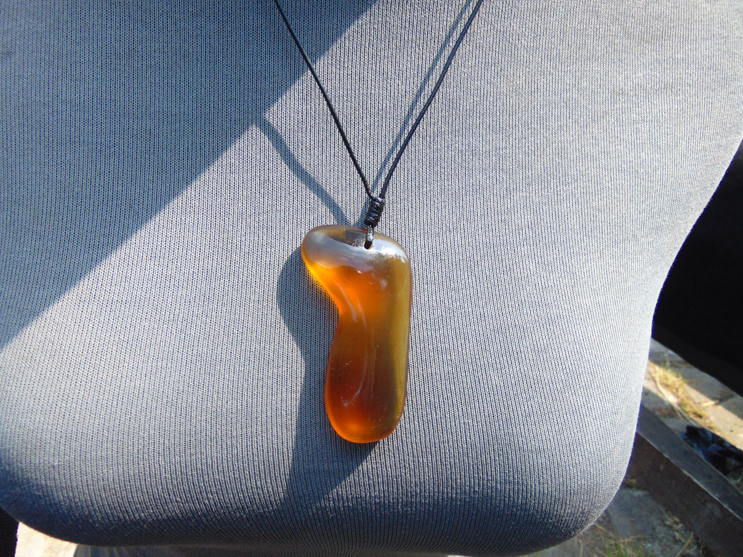 8 gram Pendant Indonesian Blue Amber for Healing PB52