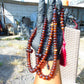 74 gram 99+9 Beads Tasbih Rosary Islam Necklace for Yoga Meditation Indonesian Yellow Red Amber for Healing MR12