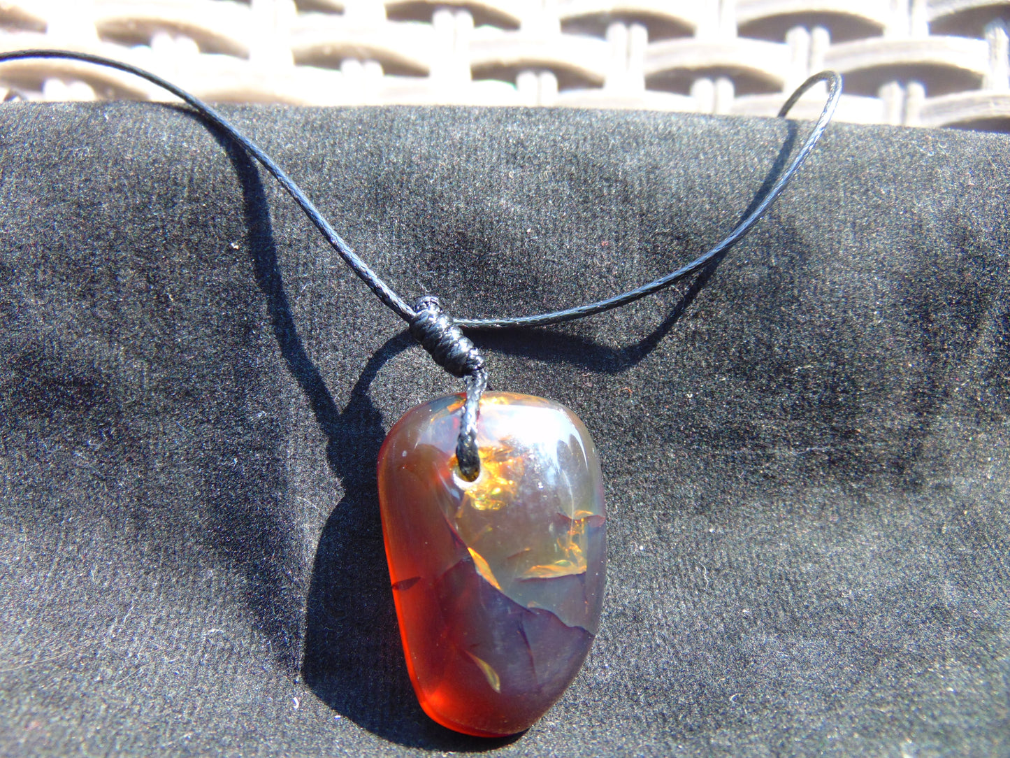 4 gram Pendant Indonesian Amber for Healing 26y64