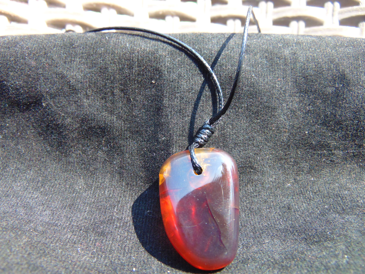 4 gram Pendant Indonesian Amber for Healing 26y64