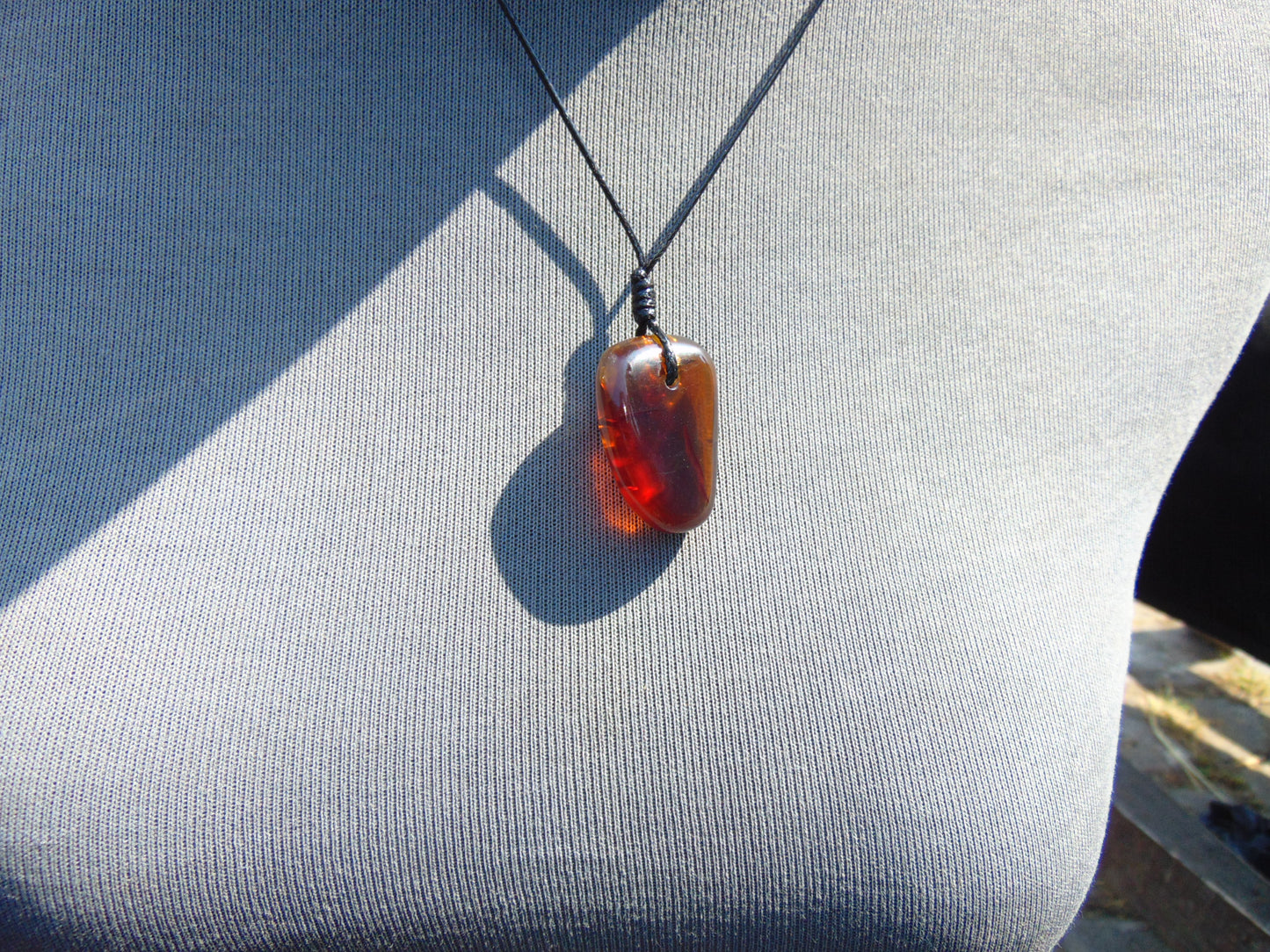 4 gram Pendant Indonesian Amber for Healing 26y64