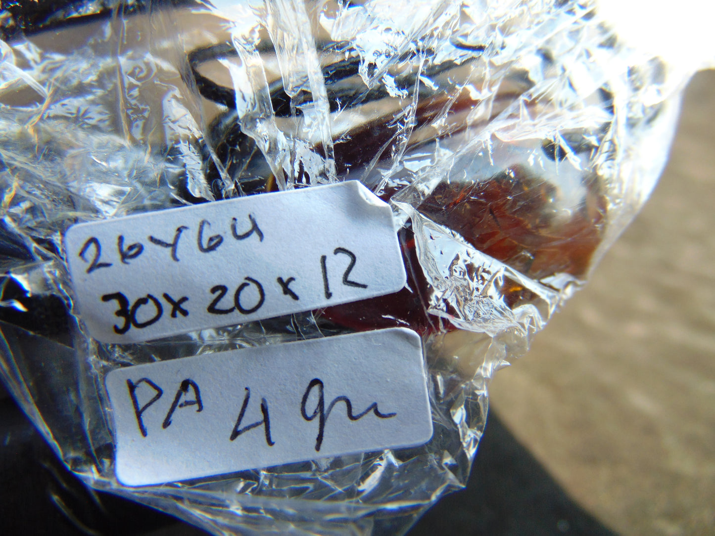 4 gram Pendant Indonesian Amber for Healing 26y64