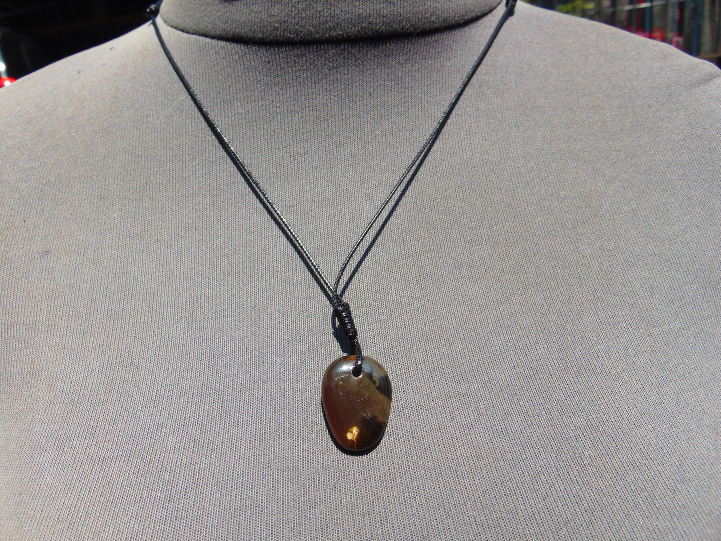 1 gr Pendant Indonesian orange Amber for Healing A540