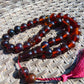 97 gr Big Tasbih Mesbah Rosary 33+2 Beads 18 mm Indonesian Cherry Red Amber for Healing Collection TB16i2