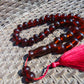 110 gr Big Tasbih Mesbah Rosary 33+2 Beads 18 mm Indonesian Cherry Red Amber for Healing Collection TB17i13