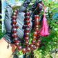 110 gr Big Tasbih Mesbah Rosary 33+2 Beads 18 mm Indonesian Cherry Red Amber for Healing Collection TB17i13