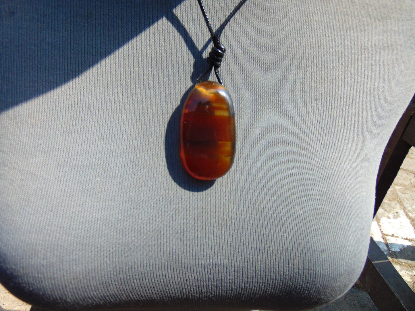 8 gram Pendant Indonesian Green Amber for Healing pb39