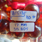 110 gr Big Tasbih Mesbah Rosary 33+2 Beads 18 mm Indonesian Cherry Red Amber for Healing Collection TB17i13