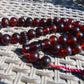 105 gr BIG Tasbih 36 Beads Mesbah Rosary Indonesian Red Amber for Healing TB17i9