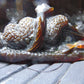 357 gram Dragon carving 7x3.5x3.1"  Indonesian Dark Green Amber