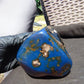 423 gram Full polished Indonesian Blue Amber for Healing ML65