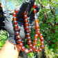 102 gr Big Tasbih Mesbah Rosary 33+2 Beads 18 mm Indonesian Cherry Red Amber for Healing Collection TB17i12