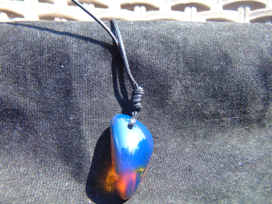 2.4 gram Pendant Indonesian AAA Blue Amber for Healing 26n47