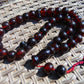 102 gr Big Tasbih Mesbah Rosary 33+2 Beads 18 mm Indonesian Cherry Red Amber for Healing Collection TB17i15