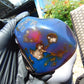 423 gram Full polished Indonesian Blue Amber for Healing ML65