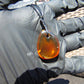 3 gr Pendant Indonesian blue Amber for Healing A579