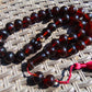 106 gr BIG Tasbih 36 Beads Mesbah Rosary Indonesian Red Amber for Healing TB17i8