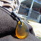 1 gr Pendant Indonesian blue Amber for Healing A564