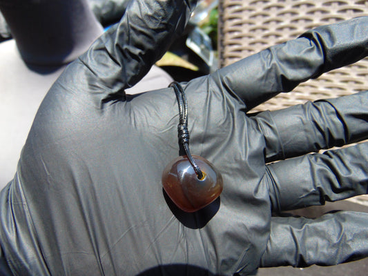 6 gr Pendant Indonesian Red Amber for Healing A525