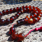 147 gr BIG Tasbih 33+3 Beads Mesbah Rosary Indonesian Yellow Red Amber for Healing FR28