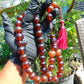 147 gr BIG Tasbih 33+3 Beads Mesbah Rosary Indonesian Yellow Red Amber for Healing FR28
