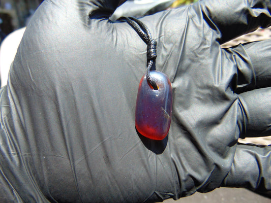 2 gr Pendant Indonesian blue Amber for Healing Y182