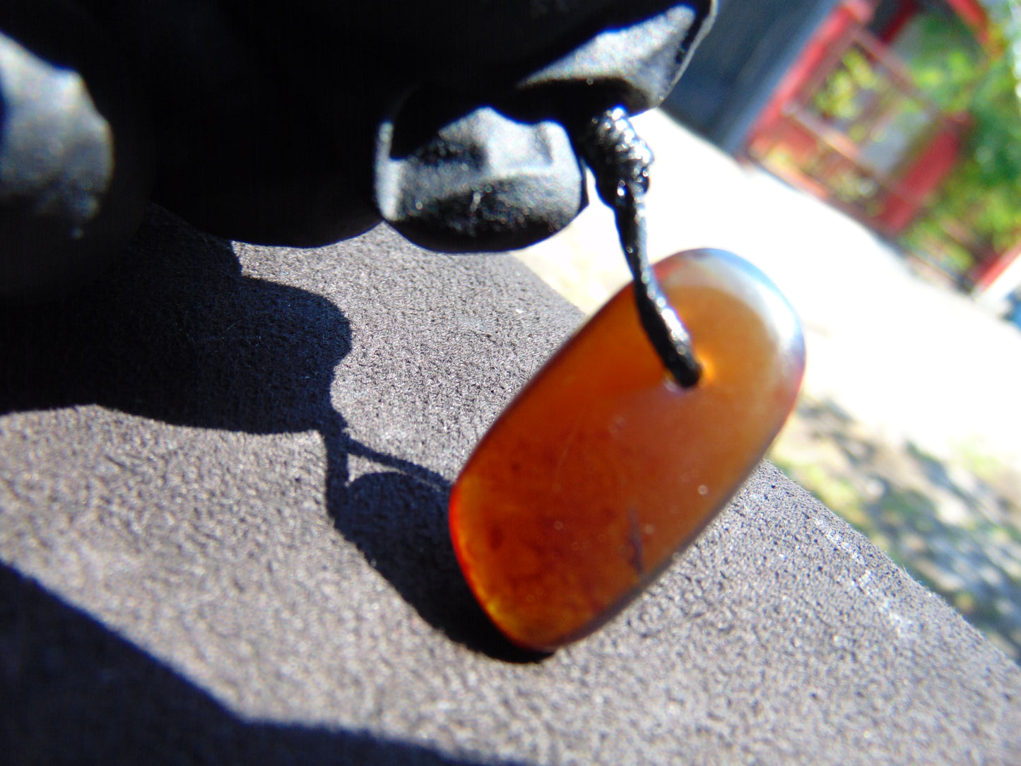 2 gr Pendant Indonesian blue Amber for Healing Y182
