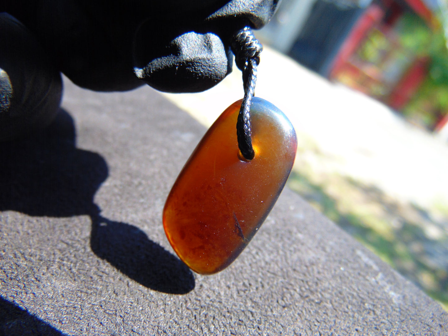 2 gr Pendant Indonesian blue Amber for Healing Y182