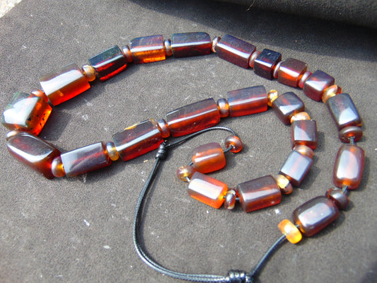 93 gram Small Beads Combination Necklace Indonesian Amber for Healing NE59