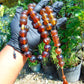 142 gr BIG Tasbih 33+3 Beads Mesbah Rosary Indonesian Yellow Red Amber for Healing FR31