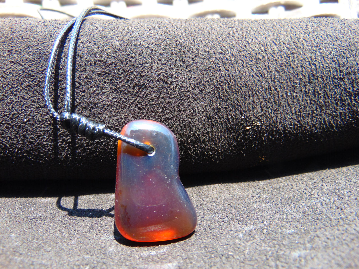 3 gr Pendant Indonesian blue Amber for Healing Y223
