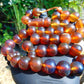 142 gr BIG Tasbih 33+3 Beads Mesbah Rosary Indonesian Yellow Red Amber for Healing FR31