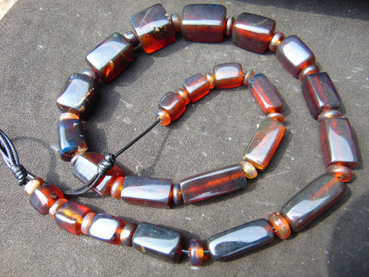 97 gram Small Beads Combination Necklace Indonesian Amber for Healing NE57