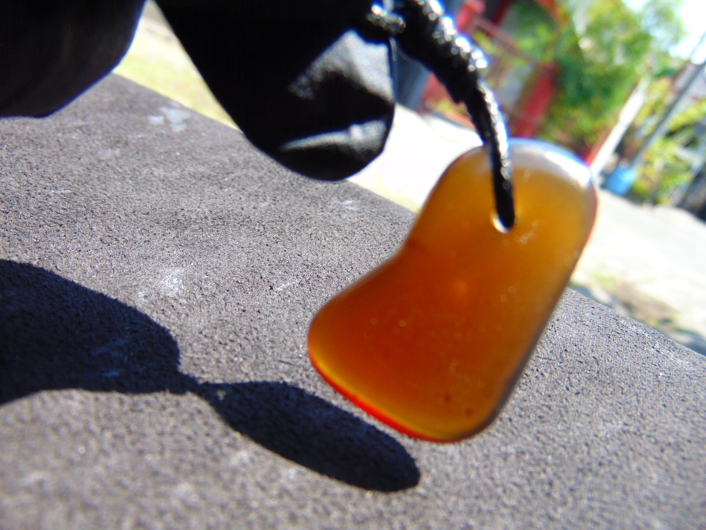 3 gr Pendant Indonesian blue Amber for Healing Y223