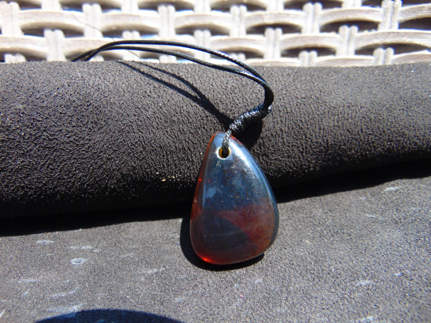 6 gr Pendant Indonesian Blue Amber for Healing Y27