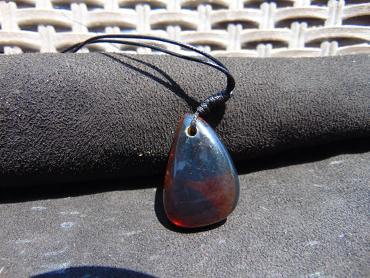 6 gr Pendant Indonesian Blue Amber for Healing Y27