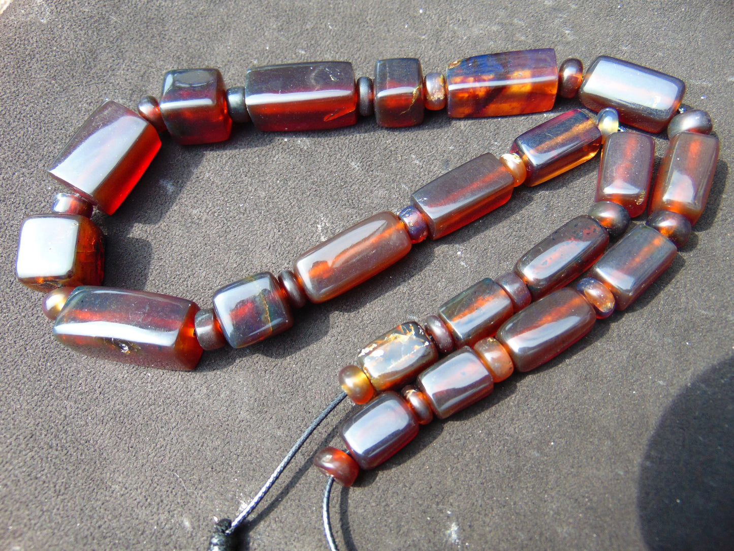99 gram Small Beads Combination Necklace Indonesian Amber for Healing NE56
